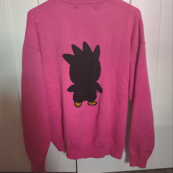 Sanrio NWT Hello Kitty Bad Matz Maru Sweater Large Forever 21 pink new cute gift - Picture 5 of 5